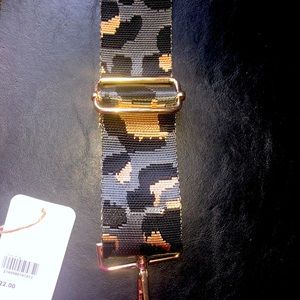 Leopard Print cross body/shoulder strap